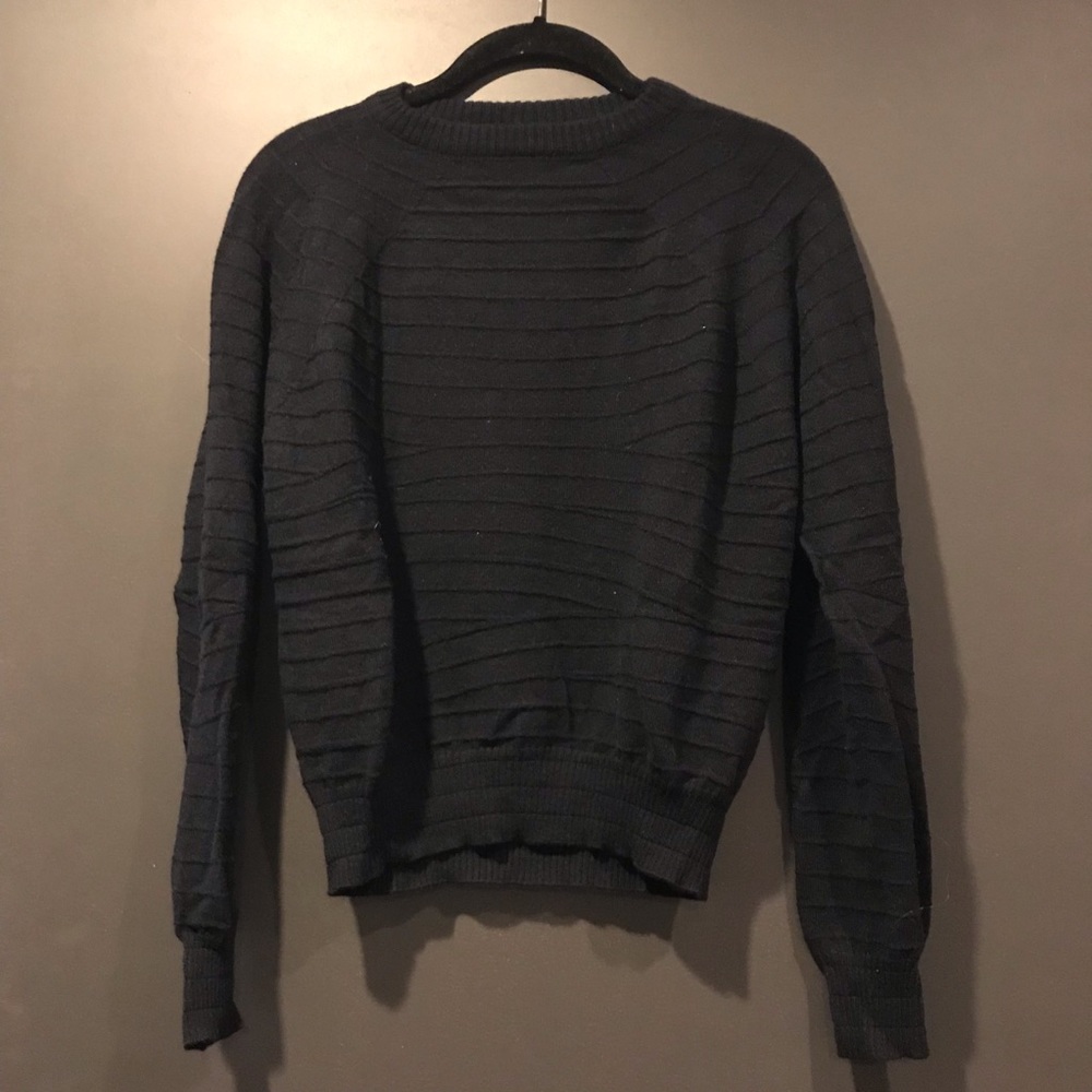 Giorgio Armani Navy Cashmere Sweater